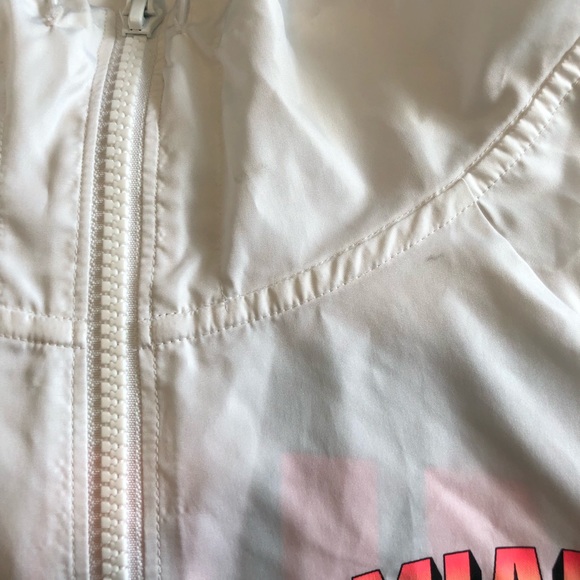 Victoria secrets pink windbreaker big Xsmall Miami - Picture 9 of 10